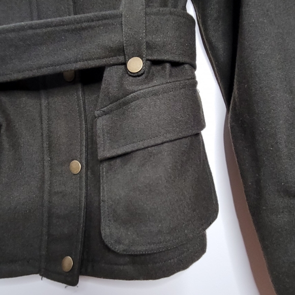 Cecil Gee Hunter Green Coat - Picture 10 of 13